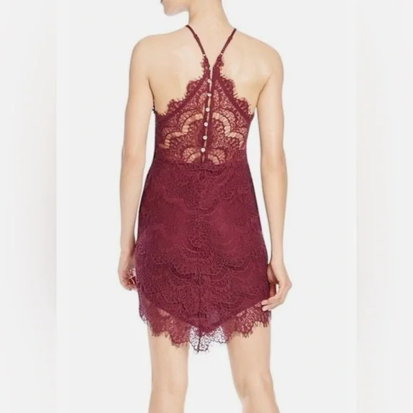 Free People Intimately “She’s Got It” Lace Slip Dress - Picture 4 of 10